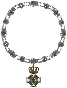 Royal House Order of Hohenzollern, Silver Collar Obverse