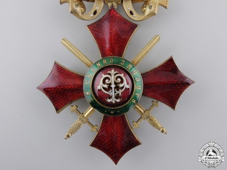 Order of Military Merit, III Class (1900-1933) Obverse