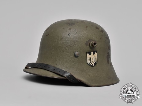 German Army Transitional Steel Helmet M18 (Double Decal version) Profile