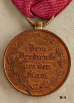 Civil Merit Medal in Bronze