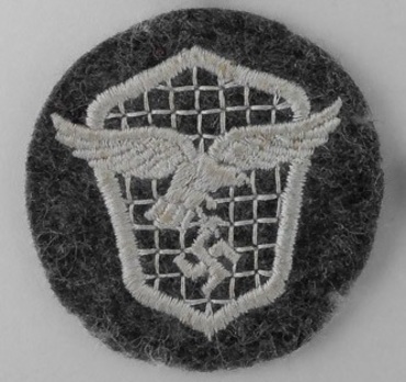 Motorized Support Troops of the Luftwaffe Badge Obverse