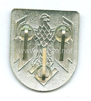 Kriegsmarine Wehrmacht Eagle Shield Decal (Administrative version) Reverse