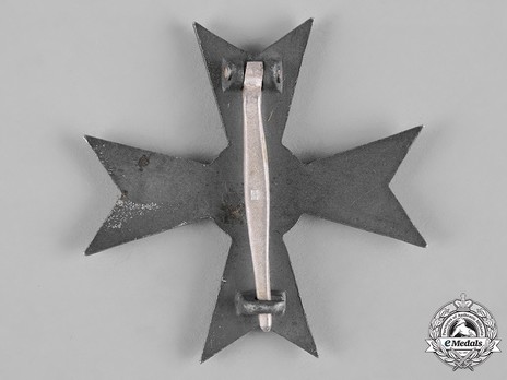 War Merit Cross I Class without Swords, by Steinhauer & Lück (zinc) Reverse