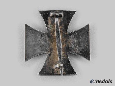 Iron Cross I Class, by R. Souval (unmarked, magnetic) Reverse