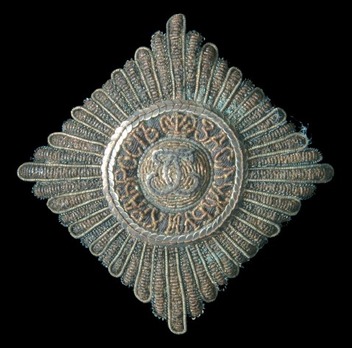 Order of Saint George, I & II Class Breast Star (Embroidered)
