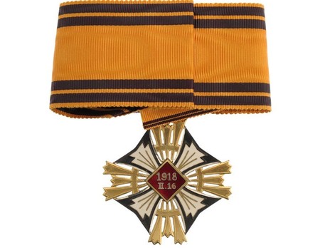 Order of Gediminas, Type II, III Class Cross Reverse