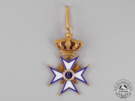 Order of the Eagle of Este, Foreign Division, Grand Cross Reverse