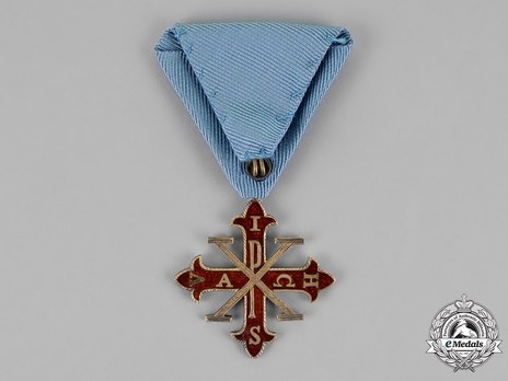Constantinian Order of St. George, Knight II Class (1845-) Reverse