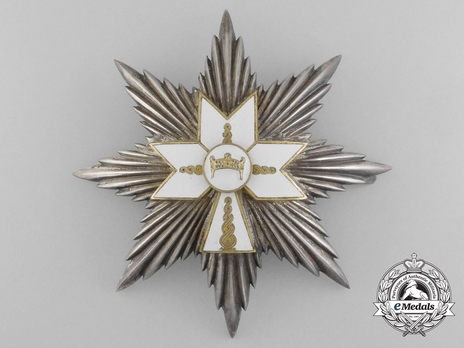 I Class Grand Officer Breast Star Obverse