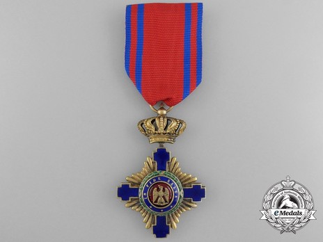  The Order of the Star of Romania, Type I, Civil Division, Knight's Cross Obverse