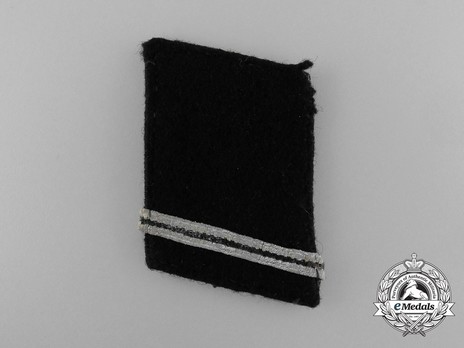 Allgemeine SS Sturmmann Collar Tabs (post-1940 version) Obverse