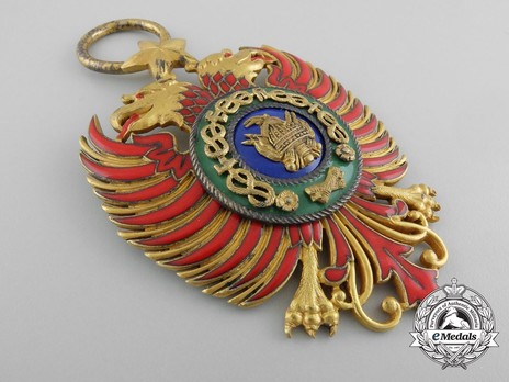 Order of Skanderbeg, Type I, Grand Cross Obverse