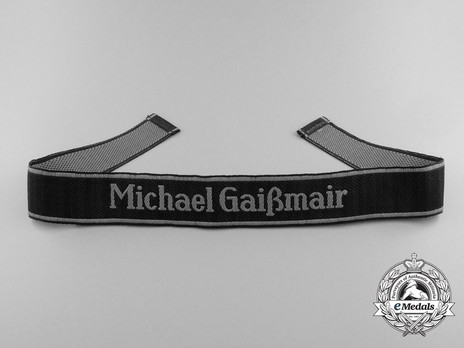 Waffen-SS Michael Gaißmair Cuff Title Obverse