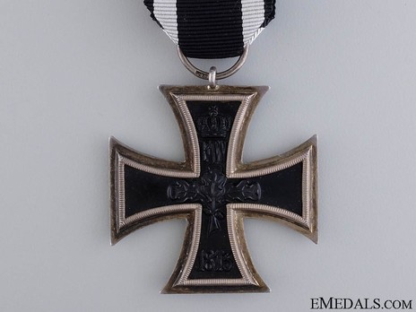 Iron Cross 1914, II Class Cross, by J. Wagner & Sohn Reverse