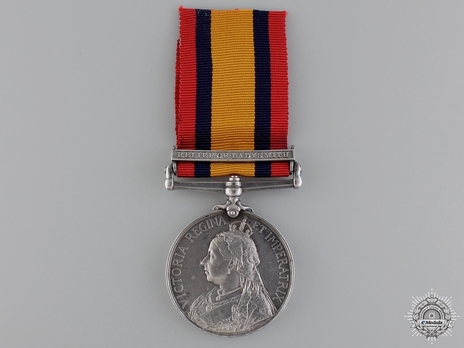 Silver Medal (with date removed, with "RELIEF OF LADYSMITH" clasp) Obverse