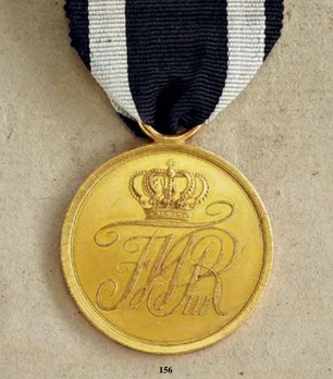 Military Merit Medal, Type I, in Gold Obverse