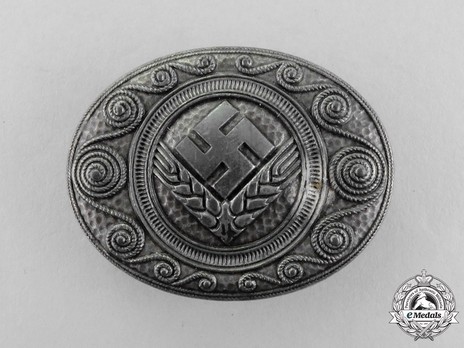 RADwJ Tradition Badge (in silvered feinzinc) Obverse