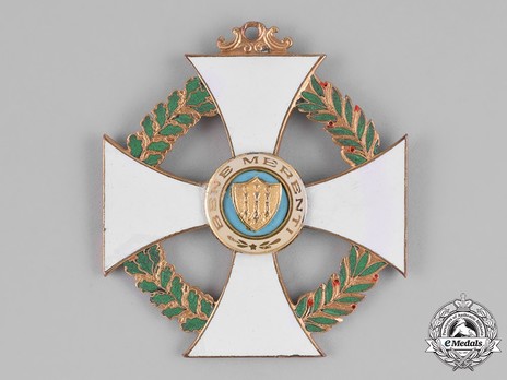 Order of St Agatha, Grand Cross Reverse