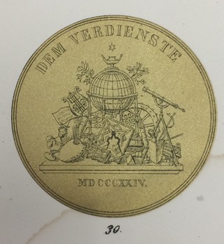 Medal for the Arts and Sciences, Type II, Large Reverse