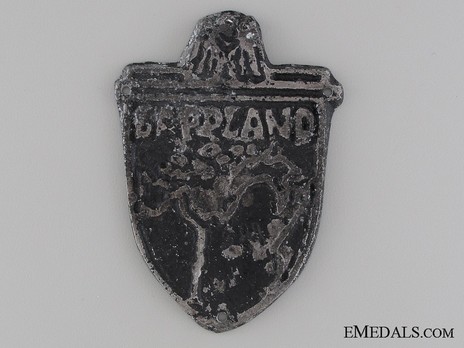 Lappland Shield (in metal) Obverse