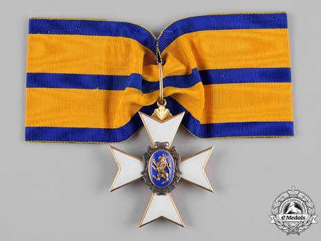 Schwarzburg Duchy Honour Cross, Civil Division, I Class Honour Cross (in gold) Obverse
