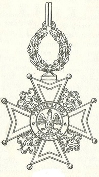 Grand Cross (for civil merit, with oak wreath) Obverse