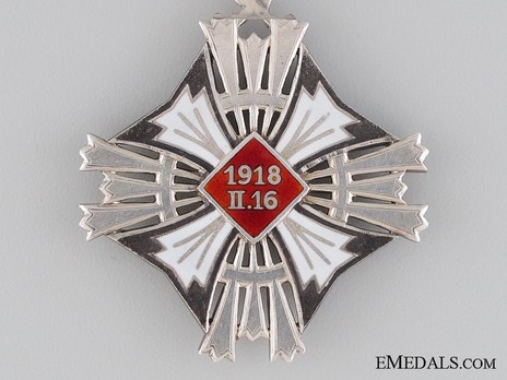 Order of Gediminas, Type II, V Class Cross Reverse