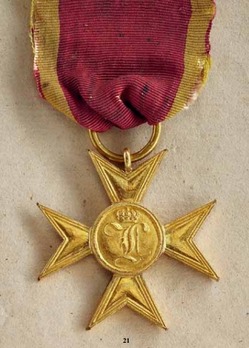 Officer Long Service Cross for 25 Years Obverse