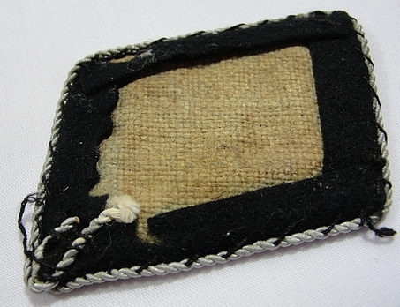 Allgemeine SS 63rd Standarte Unit Collar Tab Reverse