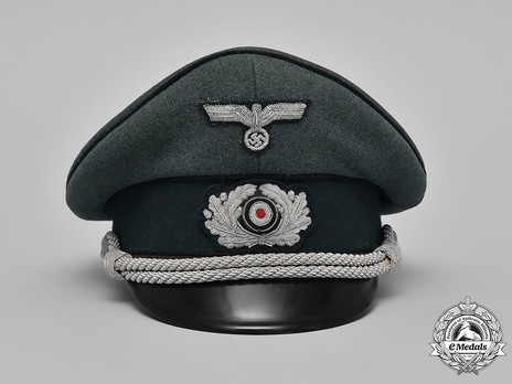 German Army Engineer Officer's Visor Cap Front
