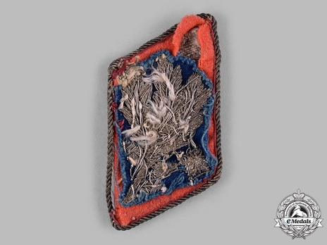 SA Obergruppenführer Collar Tabs (1933-1944 version) Reverse
