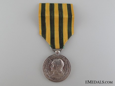Silver Medal (stamped "DANIEL DUPUIS") Obverse