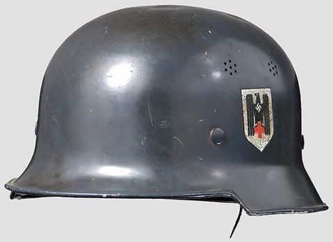 German Red Cross Helmet M34 Profile