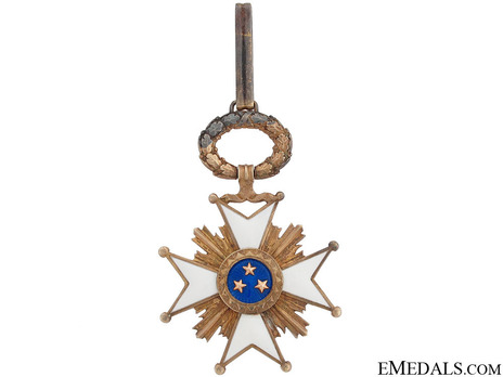 Order of the Three Stars, II Class Obverse