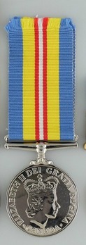 Canadian Volunteer Service Medal for Korea Obverse