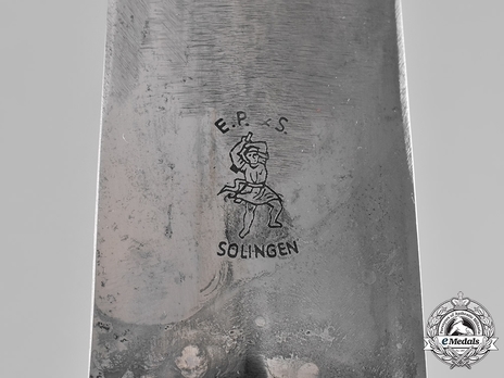 SA Röhm Honour Dagger (with partial dedication) (by E. Pack) Maker Mark