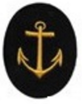 Kriegsmarine Maat Replacement Service Insignia (embroidered) Obverse