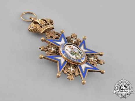 Order of Saint Sava, Type III, I Class Obverse