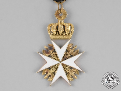Order of St. John, Type II, Knight of Justice Cross (in gold) Obverse