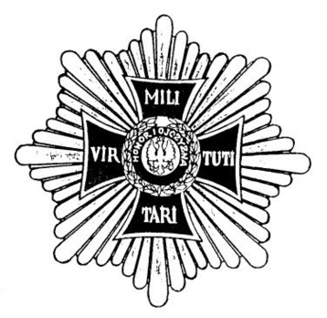 Order of Virtuti Militari, Type II,  Grand Cross Breast Star Obverse