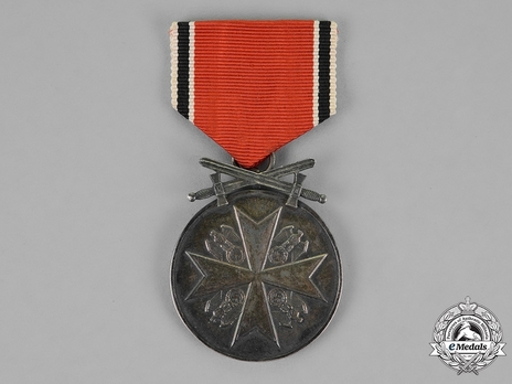 Silver Merit Medal with Swords (Latin version) Obverse