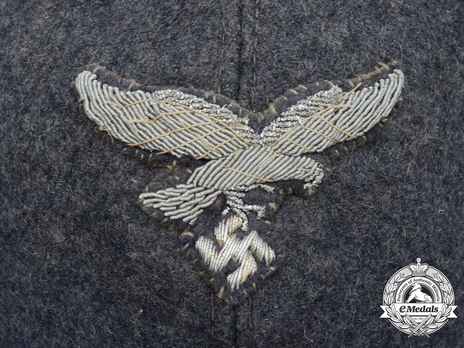 Luftwaffe Winter Field Cap (Wool version) Eagle Detail