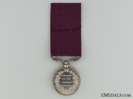 II Class Medal (1854-1901) Reverse