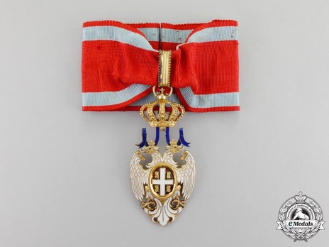 Order of the White Eagle, Type II, Civil Division, III Class Obverse