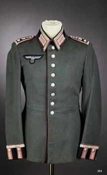 German Army Armoured NCO's Dress Tunic Obverse