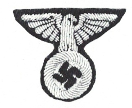 NSFK Enlisted Ranks Cloth Cap Eagle Obverse