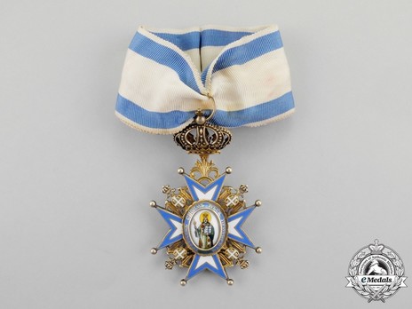 Order of Saint Sava, Type III, III Class Obverse