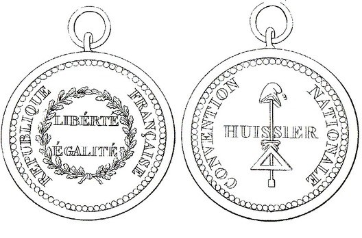 Copper Medal (Usher) Obverse and Reverse