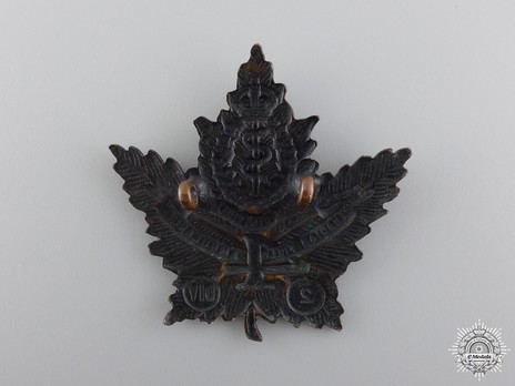 4th Field Ambulance Other Ranks Cap Badge Reverse