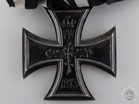 Iron Cross 1870, II Class (with oak leaves & jubilee number) Reverse